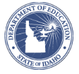 Idaho State Department of Education Logo.